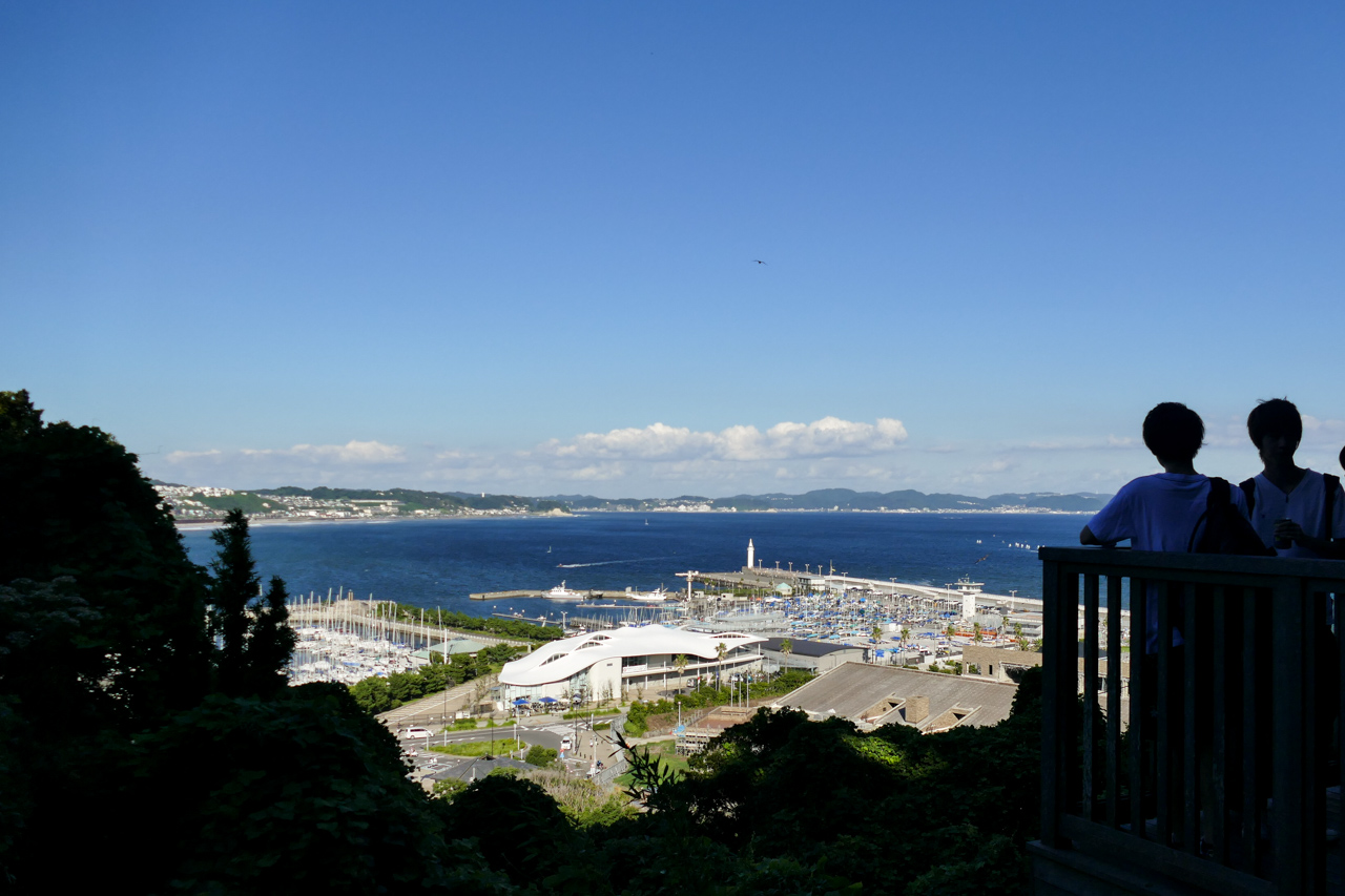 江の島からの風景