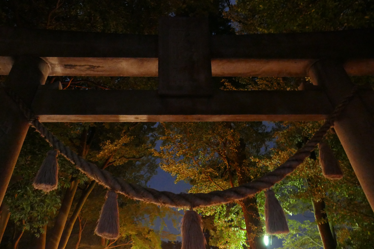 篠原八幡神社の鳥居