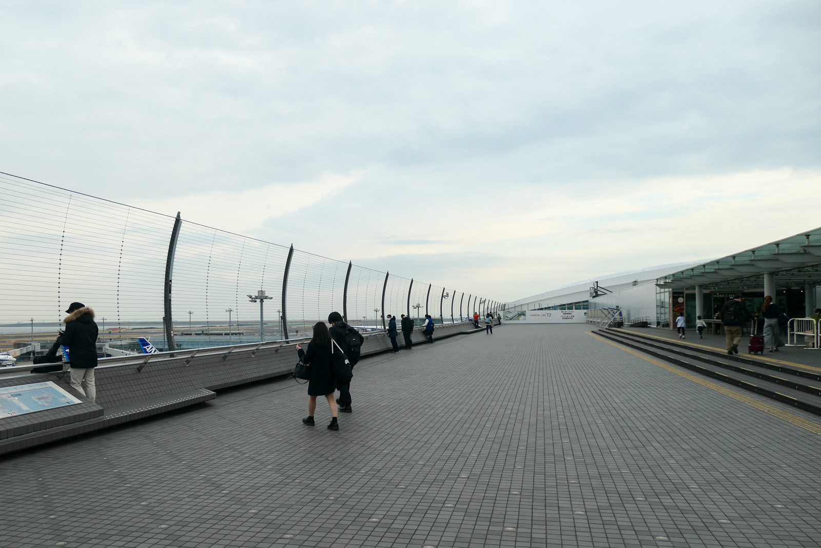 羽田空港第2ターミナル展望デッキ