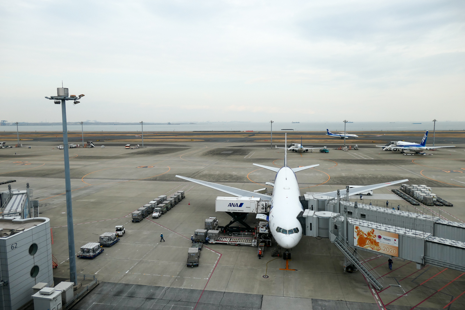 羽田空港の滑走路